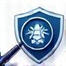 Icon representing malware removal