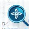 Icon representing network scanning and vulnerability assessment