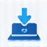 Icon representing software updates and patching